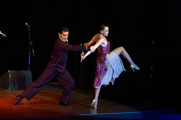 Dnipropetrovsk Ukraine Novembre Les Danseuses Ruben Sabrina Veliz Argentine Buenos — Photo