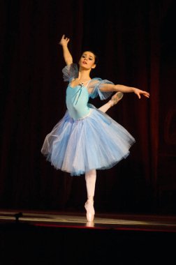 DNEPROPETROVSK, UKRAINE - Şubat 18: Fındıkkıran balesi Dnepropetrovsk Opera ve Bale Tiyatrosu tarafından 18 Şubat 2011 'de Dnepropetrovsk, Ukrayna' da sahnelendi. 