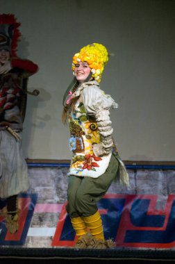 DNEPROPETROVSK, UKRAINE  SEPT. 19: Head Coach of FC PSV Dick Advocaatgives an interview before the match of UEFA Europa League FC Dnipro vs FC PSV on September 19, 2012 in Dnepropetrovsk, Ukraine