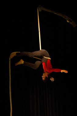 DNEPROPETROVSK, UKRAINE - 7 Nisan: Fransa 'nın Ukrayna Büyükelçiliği üyeleri 7 Nisan 2011' de Ukrayna 'nın Dnepropetrovsk kentindeki Devlet Rus Tiyatrosu' nda 