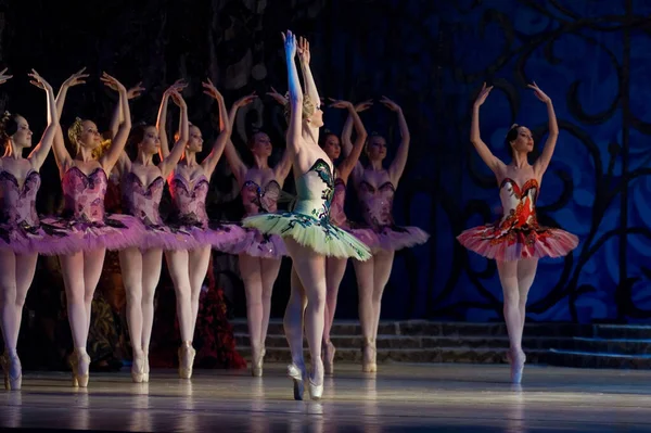 Dnepropetrovsk Ukraine Haziran Uyuyan Güzellik Balesi Dnepropetrovsk Opera Bale Tiyatrosu — Stok fotoğraf