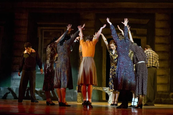 Dnepropetrovsk Ukraine Maj Medlemmar Dnepropetrovsk State Opera Och Balett Theatre — Stockfoto