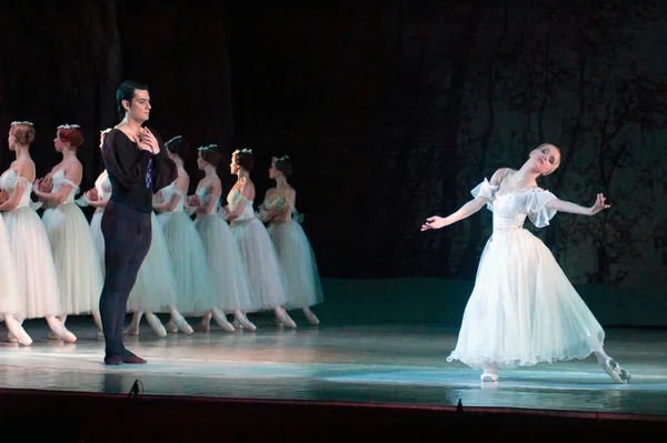 Dnepropetrovsk Ukraine March Para Anggota Dnepropetrovsk State Opera Ballet Theatre — Stok Foto