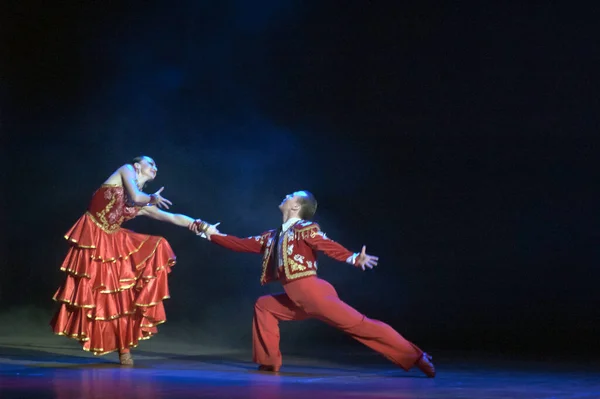 Dnepropetrovsk Ukraine October Members Sevastopol Dance Theatre Vadim Elizarov Performed — 스톡 사진