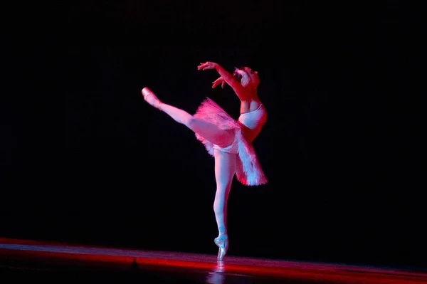 Dnipropetrovsk Ukraine Swan Lake Balbalel Performed Dnepropetrovsk Opera Ballet Theatre — 스톡 사진