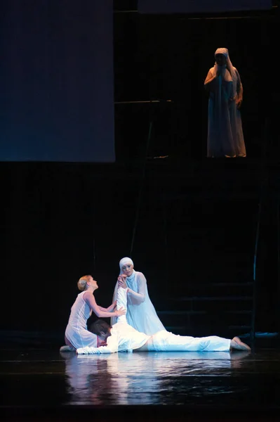 Dnipropetrovsk Ucraina Settembre Membri Del Dnepropetrovsk State Opera Ballet Theatre — Foto Stock
