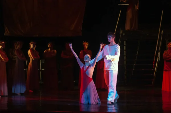 Dnipropetrovsk Ukraine September Members Dnepropetrovsk State Opera Ballet Theatre Performed — 스톡 사진