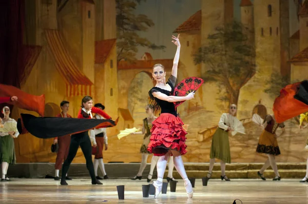 Dnepropetrovsk Ucraina Giugno Membri Del Dnepropetrovsk State Opera Ballet Theatre — Foto Stock