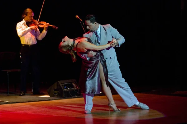 Dnepropetrovsk Ukraine Mars Les Danseuses Gimena Aramburu Juan Fossati Argentine — Photo