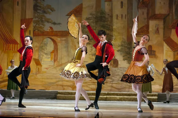 Dnepropetrovsk Ukraine June Member Dnepropetrovsk State Opera Ballet Theatre Perform — 图库照片