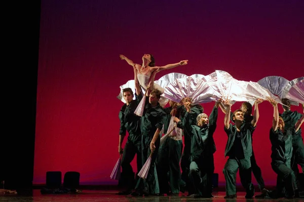 Dnepropetrovsk Ukraine Haziran Dnepropetrovsk Devlet Opera Bale Tiyatrosu Üyeleri Haziran — Stok fotoğraf