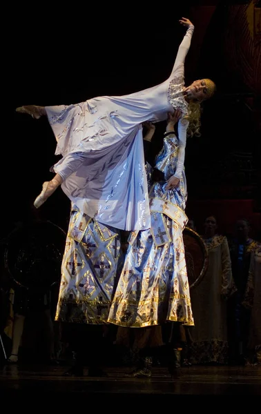 Dnipropetrowsk Ukraine Czerwca Księżniczka Olga Balet Wykonaniu Dniepropietrowskiego Teatru Opery — Zdjęcie stockowe