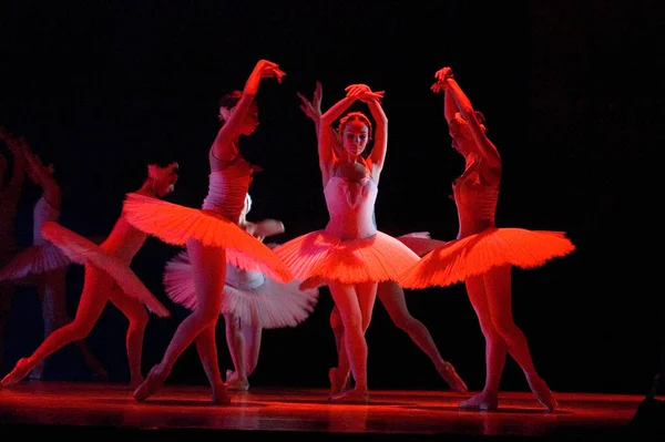 Dnipropetrovsk Ukraine Swan Lake Balbalel Performed Dnepropetrovsk Opera Ballet Theatre — 스톡 사진