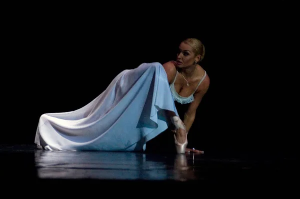 Dnipropetrovsk Ukraine April Anastasia Volochkova Performs Short Stories Love Ballet — 스톡 사진