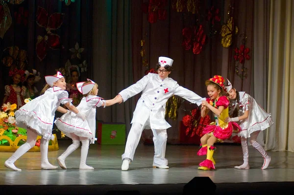 Dnepropetrovsk Ukraine June Unidentified Children Years Perform — Stock Photo, Image