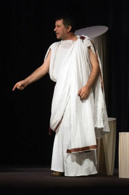 DNEPROPETROVSK, UKRAINE - NOVEMBER 11: Dnepropetrovsk Devlet Tiyatrosu üyeleri 11 Kasım 2007 'de Dnepropetrovsk, Ukrayna' da 