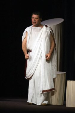 DNEPROPETROVSK, UKRAINE - NOVEMBER 11: Dnepropetrovsk Devlet Tiyatrosu üyeleri 11 Kasım 2007 'de Dnepropetrovsk, Ukrayna' da 