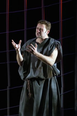 DNEPROPETROVSK, UKRAINE - NOVEMBER 11: Dnepropetrovsk Devlet Tiyatrosu üyeleri 11 Kasım 2007 'de Dnepropetrovsk, Ukrayna' da 