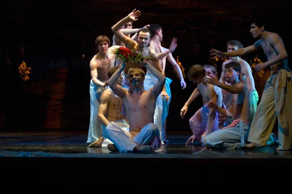 Dnipropetrovsk Ukraine March Cradle Life Balbalry Performed Dnepropetrovsk Opera Ballet — 스톡 사진