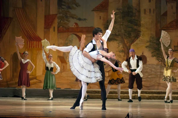 Dnepropetrovsk Ukraine June Members Dnepropetrovsk State Opera Ballet Theatre Performs — 스톡 사진