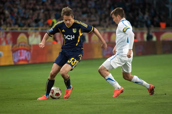 Dnipropetrovsk Ukraine Avril Marko Devic Metalist Bat Pour Ballon Avec — Photo