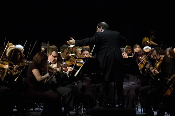 Dnepropetrovsk Ucrania Octubre Orquesta Sinfónica Académica Estatal Moscú — Foto de Stock