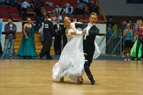 Dnipropetrovsk Ukraine September Ett Oidentifierat Danspar Danspose World Dance Competition — Stockfoto