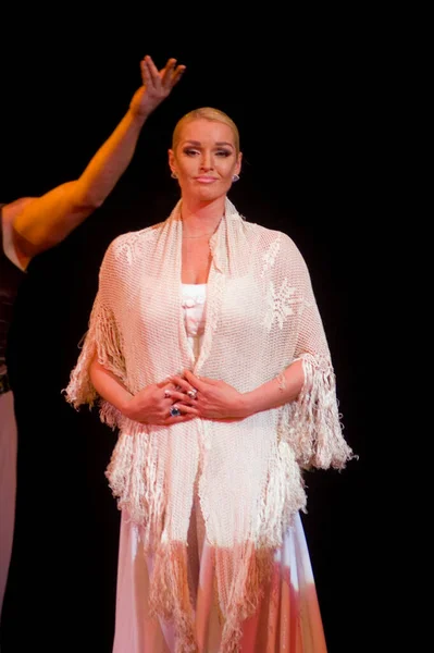 Dnipropetrovsk Ukraine April Anastasia Volochkova Performs Short Stories Love Ballet — Stock Photo, Image