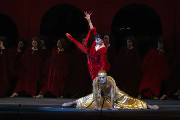 Dnepropetrovsk Ukraine November Members Dnepropetrovsk State Opera Ballet Theatre Show — 스톡 사진