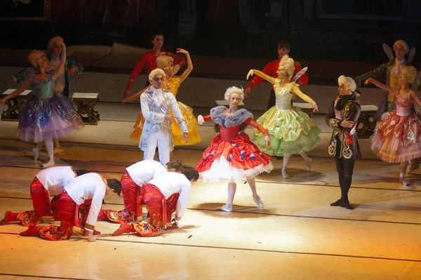Dnepropetrovsk Ukrajina Června Noc Před Vánočním Baletem Podání Baletu Opery — Stock fotografie