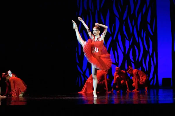 Dnepropetrovsk Ucrania Junio Miembros Del Teatro Estatal Ópera Ballet Dnepropetrovsk —  Fotos de Stock