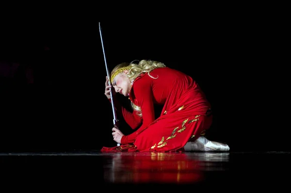 Dnipropetrovsk Ukrajina Června Balet Princezny Olgy Podání Baletu Dněpropetrovské Opery — Stock fotografie