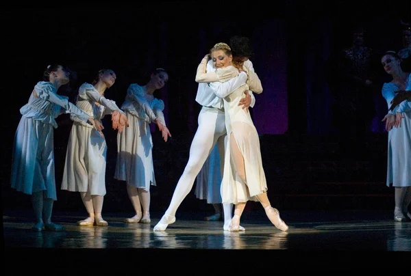 Dnipropetrovsk Ukraine Nisan Romeo Juliet Balesi Dnepropetrovsk Opera Bale Tiyatrosu — Stok fotoğraf