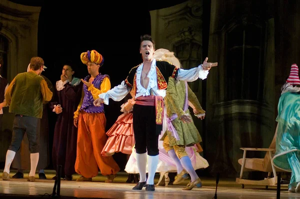 Dnipropetrovsk Ukraine Hazi Ran Dnepropetrovsk Devlet Opera Bale Tiyatrosu Üyeleri — Stok fotoğraf