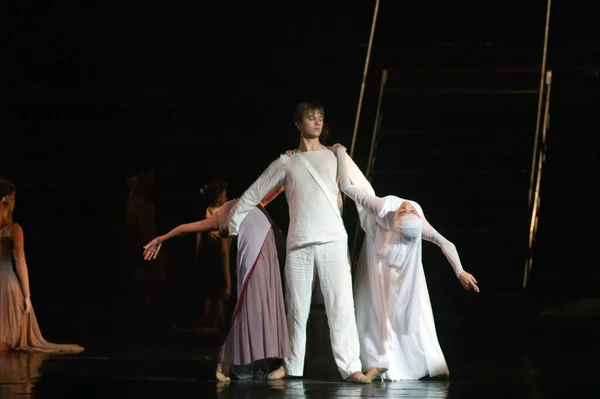 Dnipropetrovsk Ucraina Settembre Membri Del Dnepropetrovsk State Opera Ballet Theatre — Foto Stock