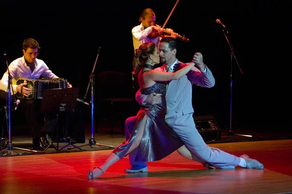 Dnepropetrovsk Ukraine Mars Les Danseuses Gimena Aramburu Juan Fossati Argentine — Photo