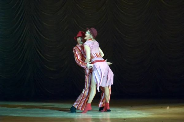 Dnipropetrovsk Ukraine Δεκεμβριου Διάσημοι Χορευτές Alexandra Tropko Και Vadim Kozlov — Φωτογραφία Αρχείου