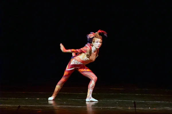 Dnipropetrovsk Ukraine May Unidentified Dancer Performs Dnepr Modern State Opera — 스톡 사진
