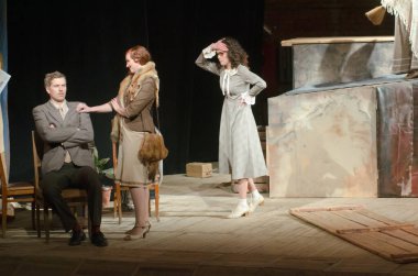 DNIPROPETROVSK, UKRAINE - 13 Şubat 2016: İntihar