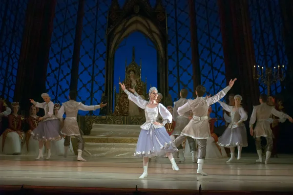 Dnepropetrovsk Ukraine March Swan Lake Ballet Performed Dnepropetrovsk Opera Ballet — Stock Photo, Image