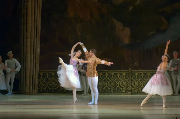 Dnepropetrovsk Ukraine Maart Zwan Lake Ballet Uitgevoerd Door Dnepropetrovsk Opera — Stockfoto