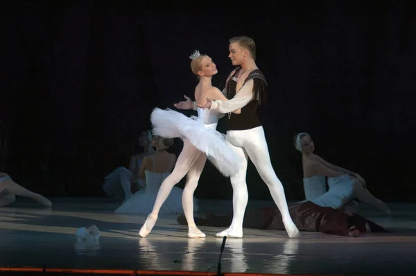 Dnipropetrovsk Ukraine December Zwanenmeer Ballet Uitgevoerd Door Dnepropetrovsk Opera Ballet — Stockfoto