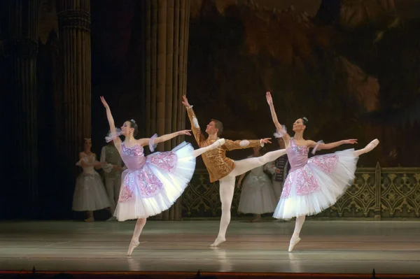 Dnepropetrovsk Ukraine Maart Zwan Lake Ballet Uitgevoerd Door Dnepropetrovsk Opera — Stockfoto