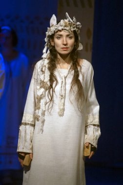 DNEPROPETROVSK, UKRAINE - 9 ARALIK: Dnepropetrovsk Gençlik Tiyatrosu 