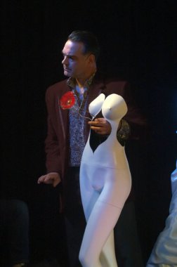 DNEPROPETROVSK, UKRAINE - 16 Mart: Ünlü aktör Michael Melni