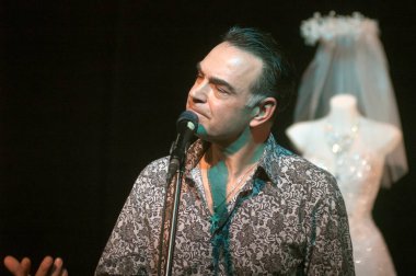 DNEPROPETROVSK, UKRAINE - 16 Mart: Ünlü aktör Michael Melni