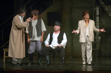 DNIPROPETROVSK, UKRAINE - 23 Mayıs: ORYOL Devlet Tiyatrosu 