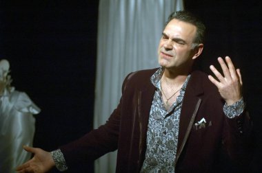 DNEPROPETROVSK, UKRAINE - 16 Mart: Ünlü aktör Michael Melni