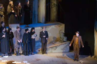 DNIPROPETROVSK, UKRAINE - 13 Şubat 2016: İntihar