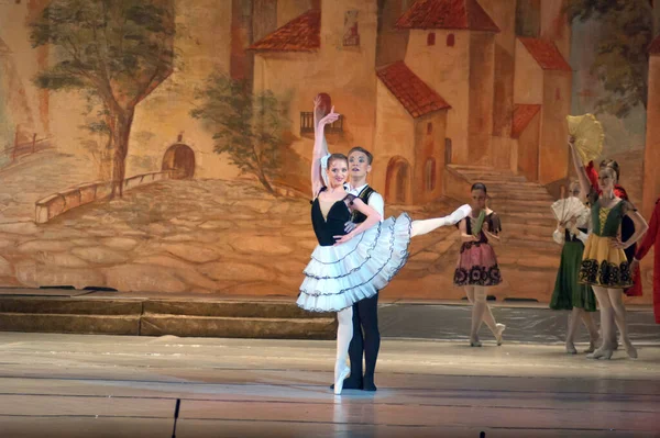Dnepropetrovsk Ukraine February Dnepropetrovsk Devlet Opera Bale Tiyatrosu Üyeleri Don — Stok fotoğraf